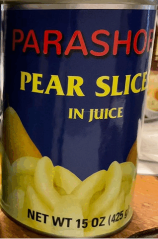 梨罐頭